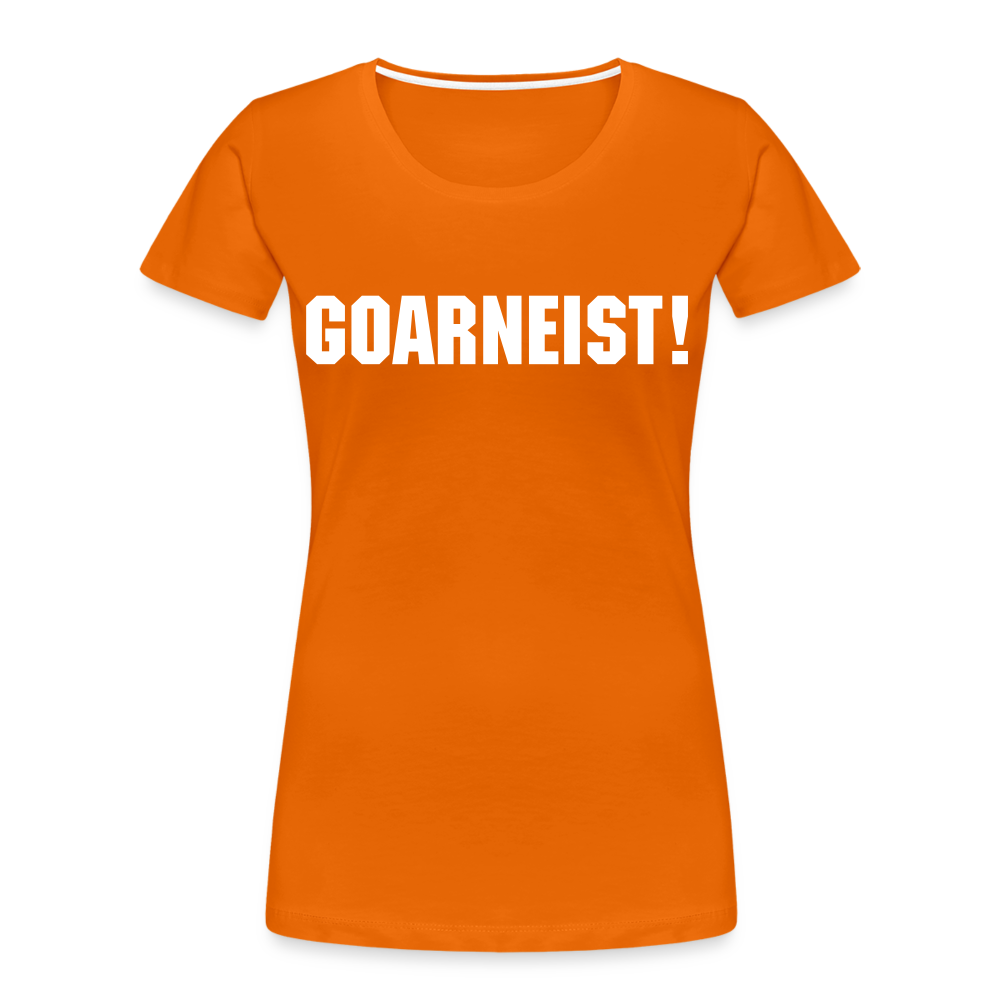 Goarneist Frauen Premium T-Shirt - Orange