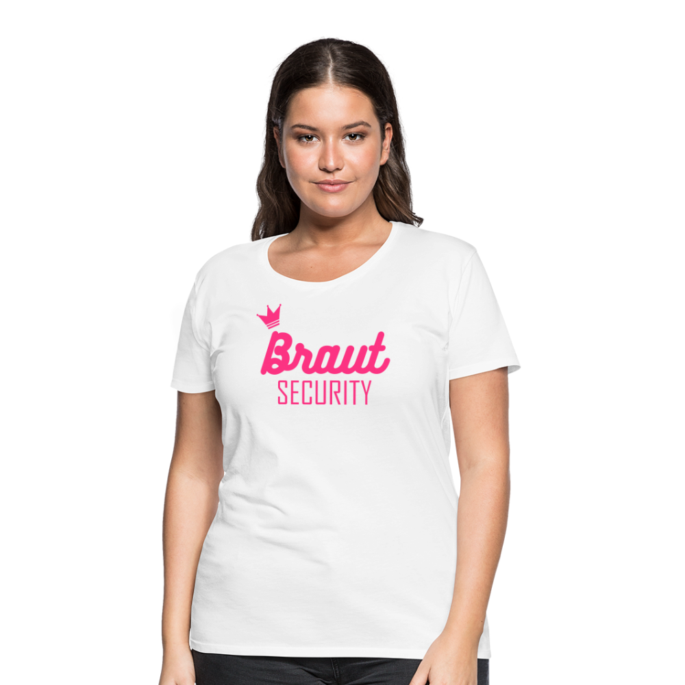 Braut Security Shirt - Weiß