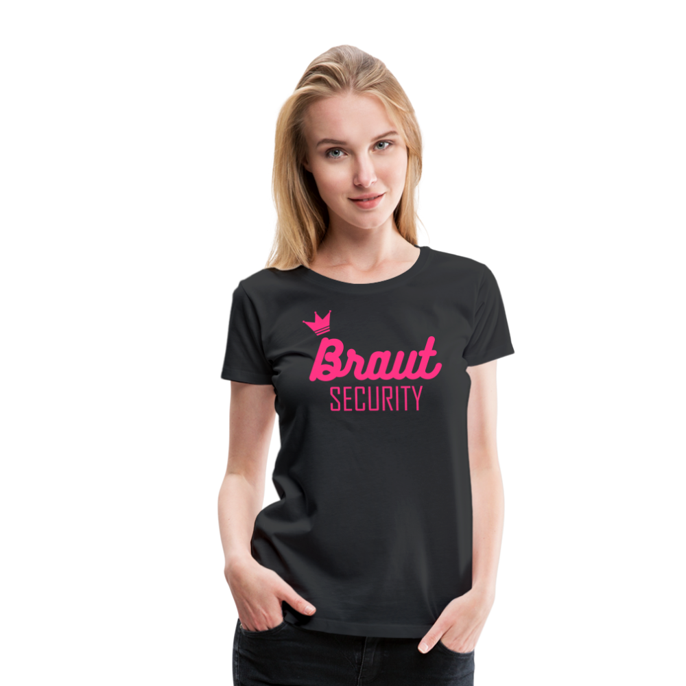 Braut Security Shirt - Schwarz