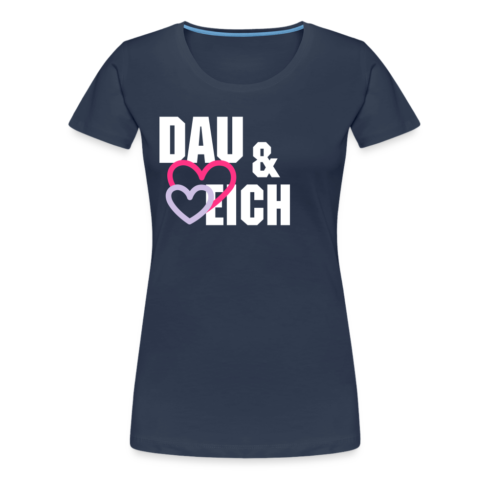 Dau & Eich Frauen Premium T-Shirt - Navy