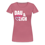 Dau & Eich Frauen Premium T-Shirt - Malve