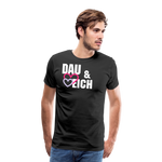 DAU & EICH Männer Premium T-Shirt - Schwarz