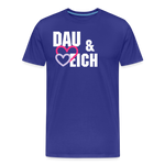 DAU & EICH Männer Premium T-Shirt - Königsblau