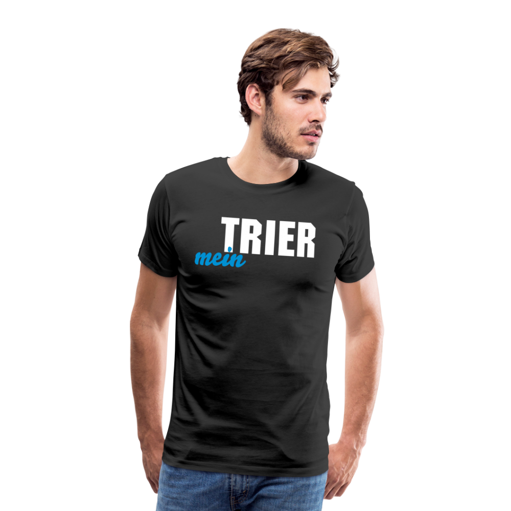 Mein Trier Männer Premium T-Shirt - Schwarz