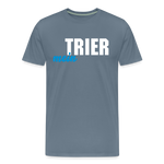 Mein Trier Männer Premium T-Shirt - Blaugrau