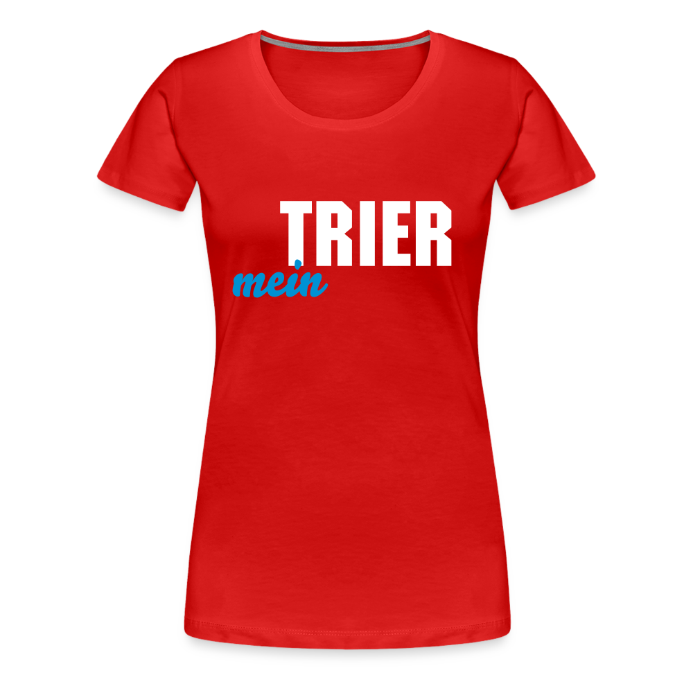 Mein Trier Frauen Premium T-Shirt - Rot