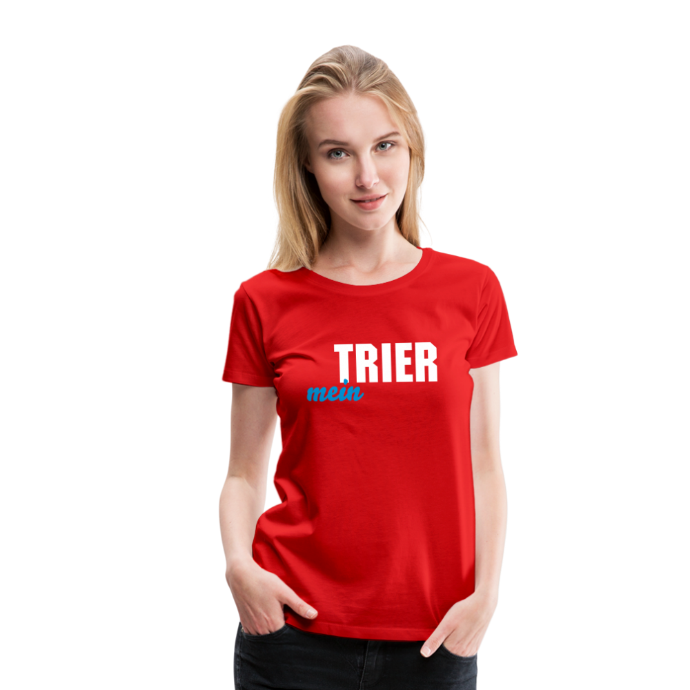 Mein Trier Frauen Premium T-Shirt - Rot