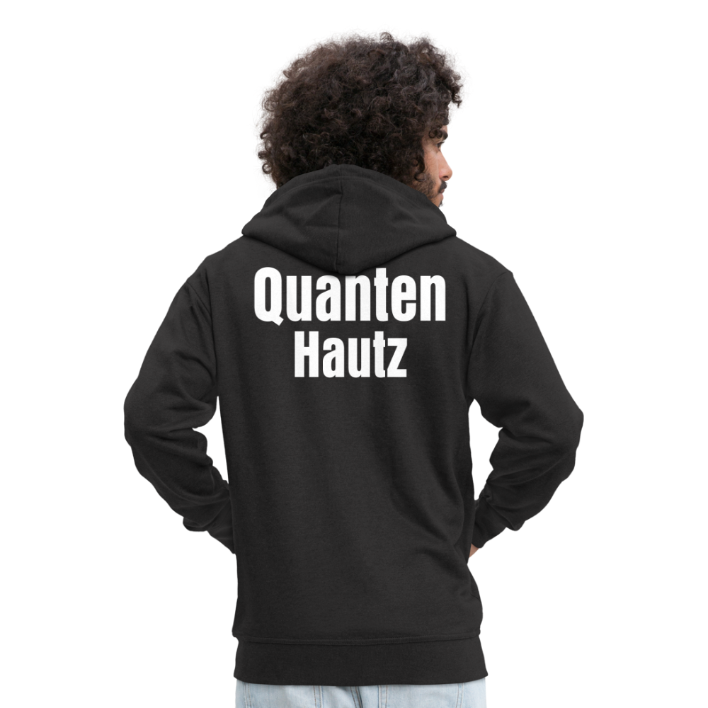 Quanten Hautz Premium Kapuzenjacke - Schwarz