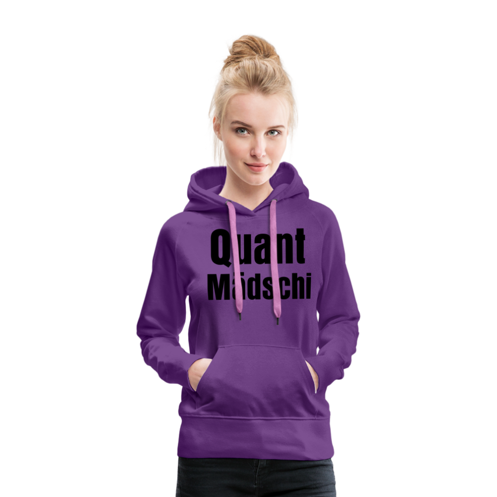 Frauen CITY Premium Hoodie - Purple