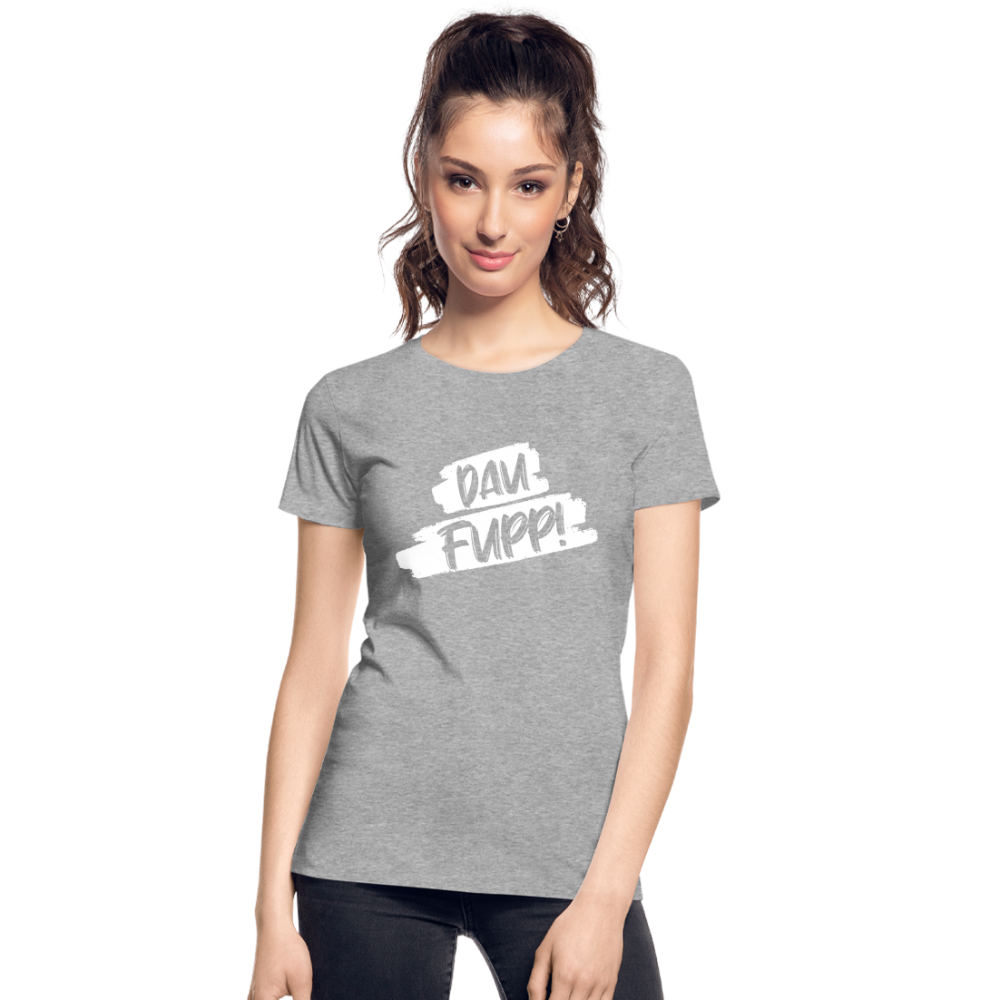 Dau Fupp Premium Bio T-Shirt - Grau meliert