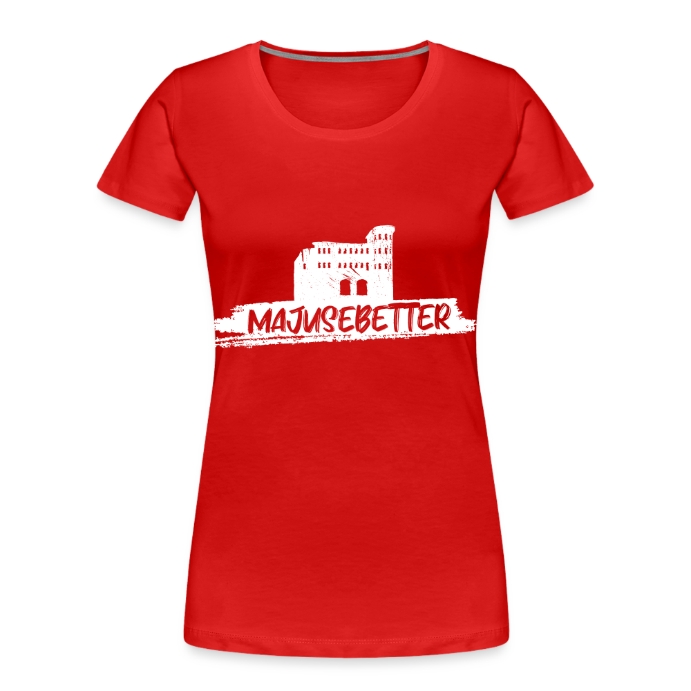 Majusebetter Premium Bio T-Shirt - Rot