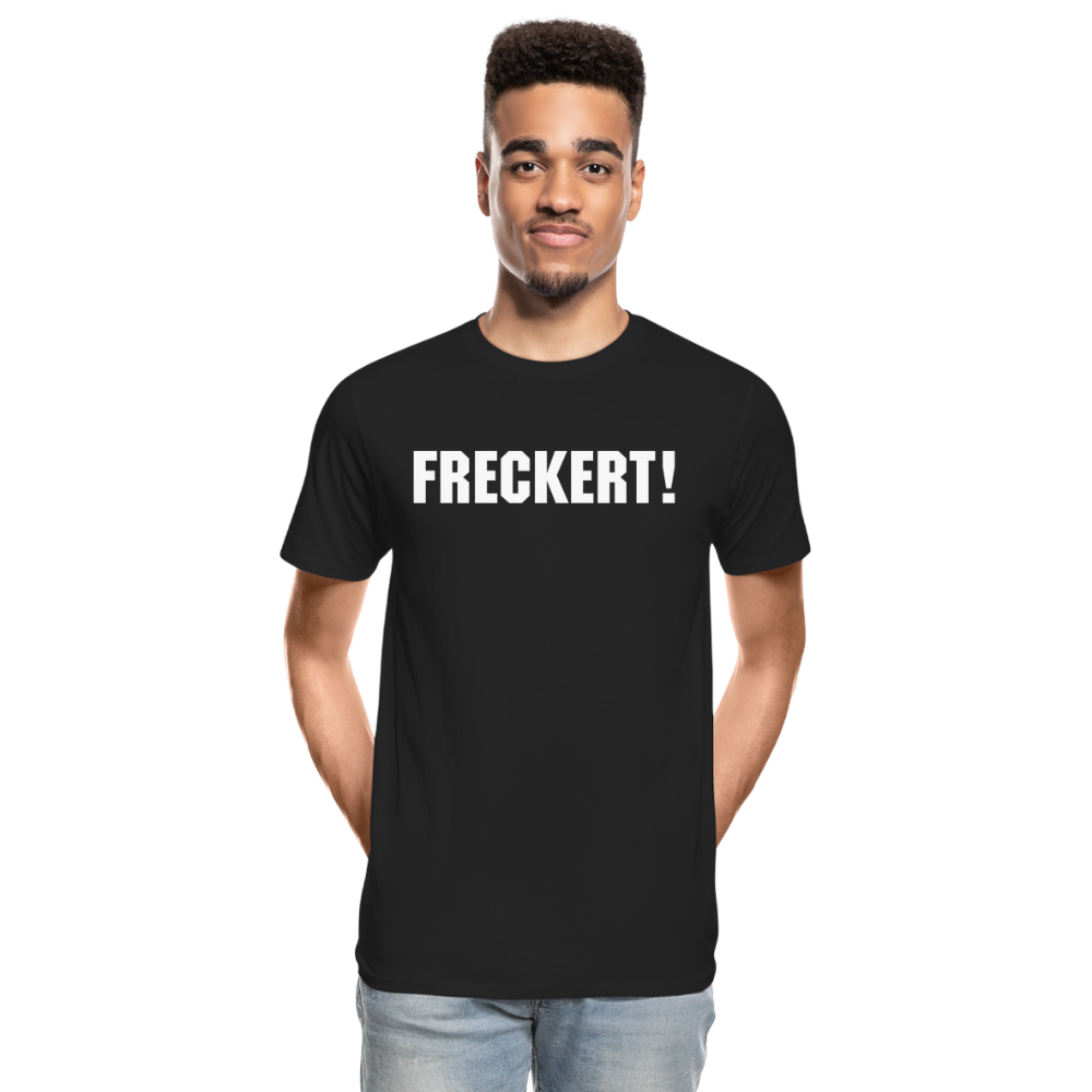 Freckertr Premium Bio T-Shirt - Schwarz