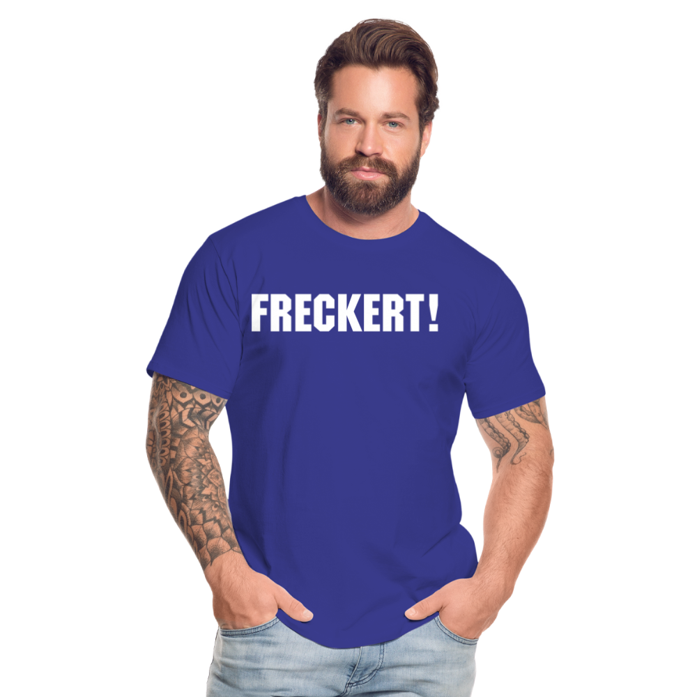 Freckertr Premium Bio T-Shirt - Königsblau