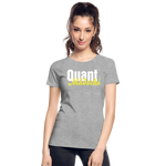 Quant Mädschi Premium Bio T-Shirt - Grau meliert
