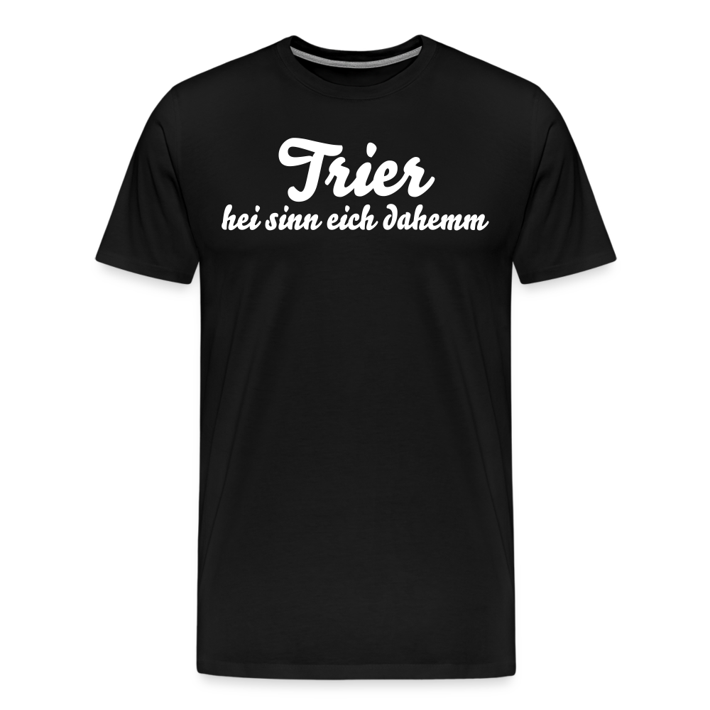 Trier Männer Premium T-Shirt - Schwarz