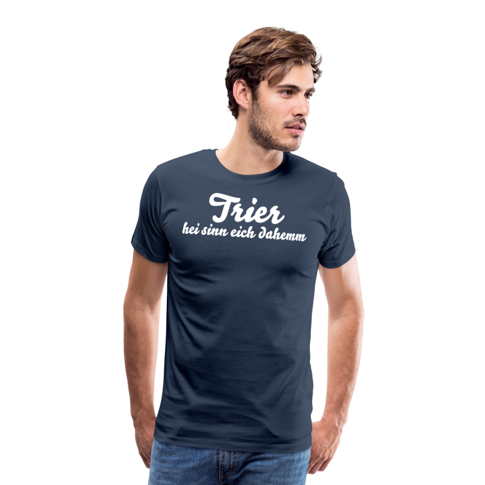 Trier Männer Premium T-Shirt - Navy