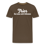 Trier Männer Premium T-Shirt - Edelbraun