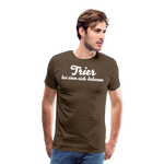 Trier Männer Premium T-Shirt - Edelbraun
