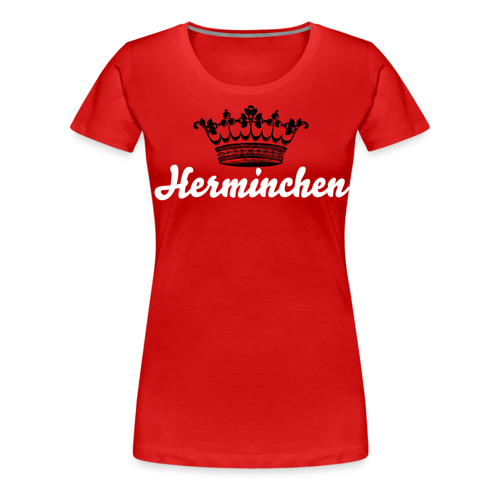 Herminchen Frauen Premium T-Shirt - Rot