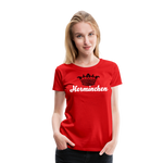 Herminchen Frauen Premium T-Shirt - Rot