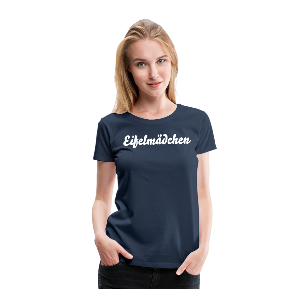Eifelmädchen Frauen Premium T-Shirt - Navy