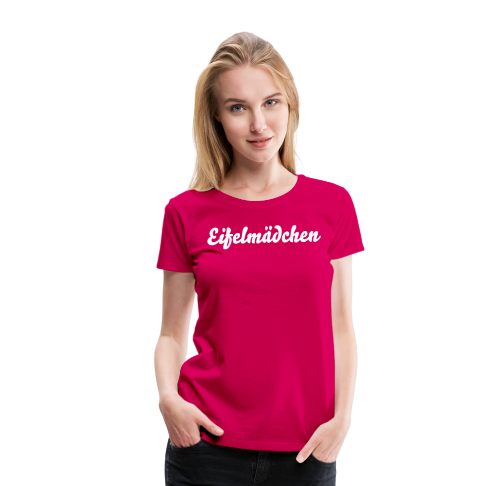 Eifelmädchen Frauen Premium T-Shirt - dunkles Pink