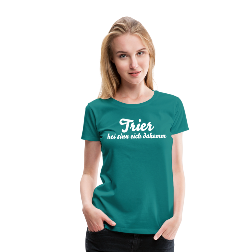 Trier Frauen Premium T-Shirt - Divablau