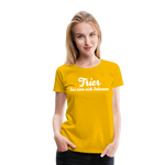 Trier Frauen Premium T-Shirt - Sonnengelb