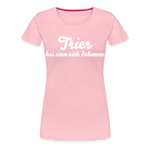 Trier Frauen Premium T-Shirt - Hellrosa