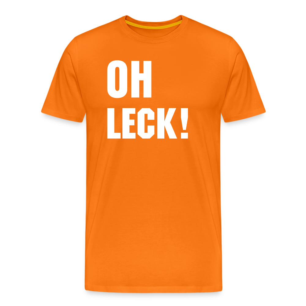 Oh Leck City-Shirt - Orange