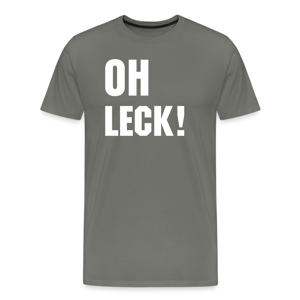 Oh Leck City-Shirt - Asphalt