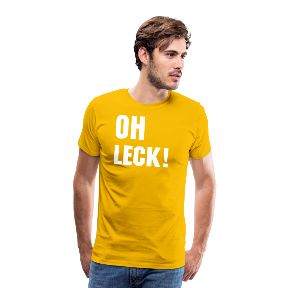 Oh Leck City-Shirt - Sonnengelb