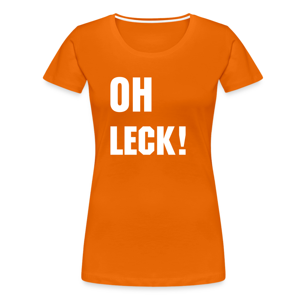 Oh Leck! City-Shirt - Orange