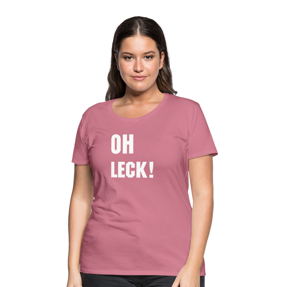 Oh Leck! City-Shirt - Malve