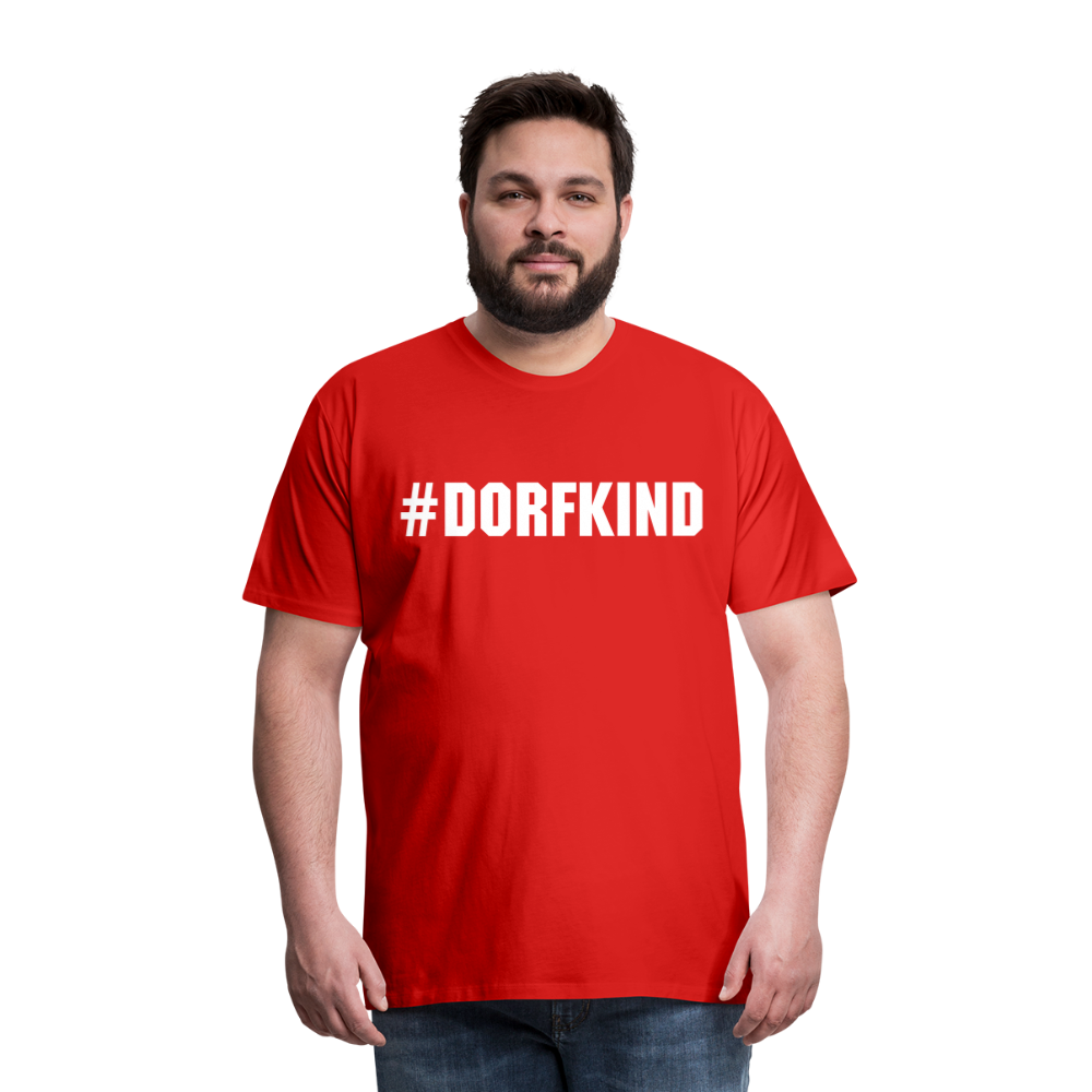 Dorfkind Männer Premium T-Shirt - Rot