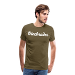 Viezbruder Männer Premium T-Shirt - Khaki