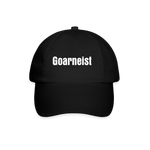 Goarneist Baseballkappe - Schwarz/Schwarz