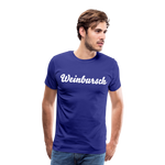 Weinbursch Männer Premium T-Shirt - Königsblau