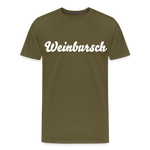 Weinbursch Männer Premium T-Shirt - Khaki