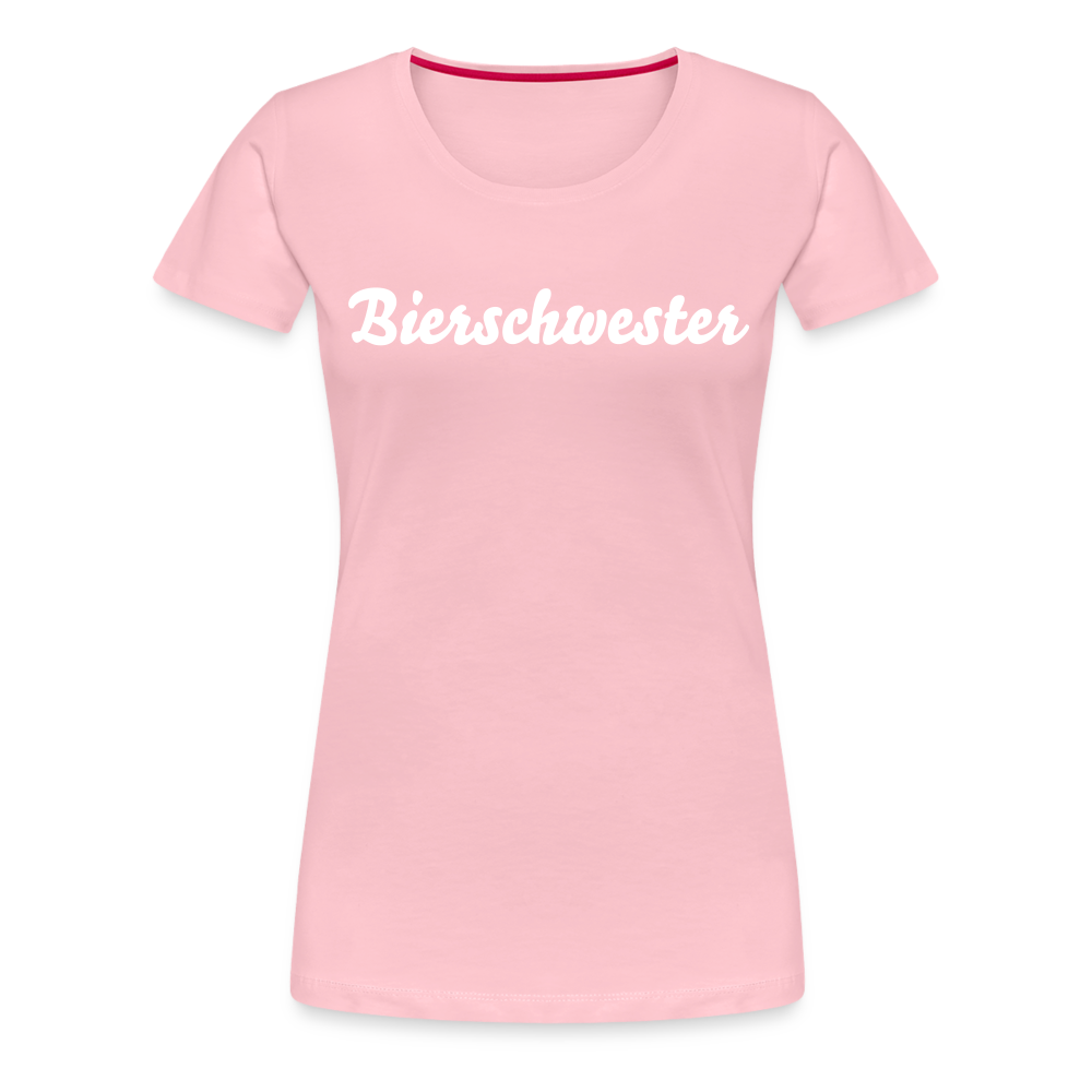 Bierschwester Frauen Premium T-Shirt - Hellrosa