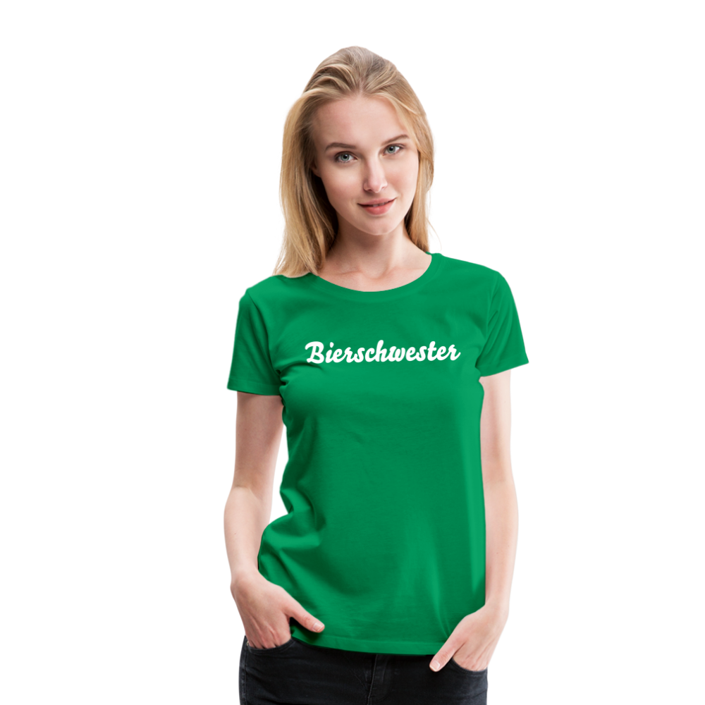 Bierschwester Frauen Premium T-Shirt - Kelly Green