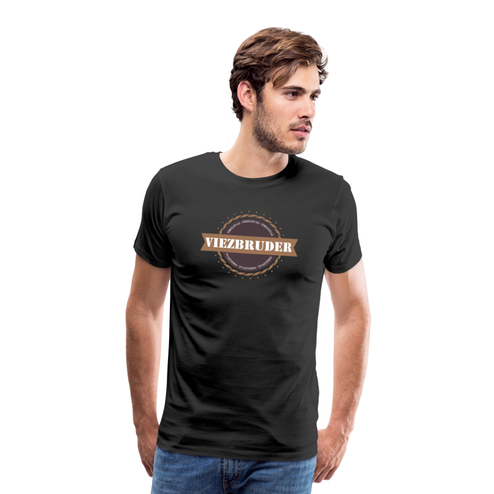 Viezbruder Männer Premium T-Shirt - Schwarz