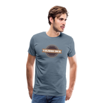 Viezbruder Männer Premium T-Shirt - Blaugrau