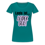 Layla Frauen Premium T-Shirt - Divablau