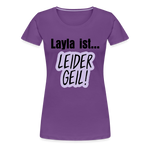 Layla Frauen Premium T-Shirt - Lila