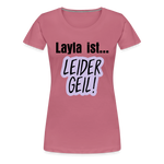 Layla Frauen Premium T-Shirt - Malve