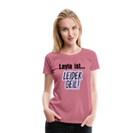 Layla Frauen Premium T-Shirt - Malve