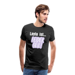 Layla Männer Premium T-Shirt - Schwarz