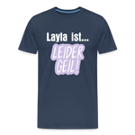 Layla Männer Premium T-Shirt - Navy