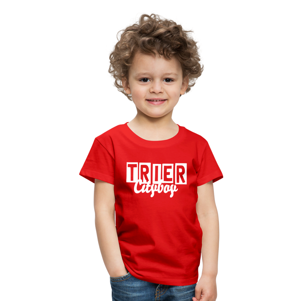 Cityboy Kinder Premium T-Shirt - Rot